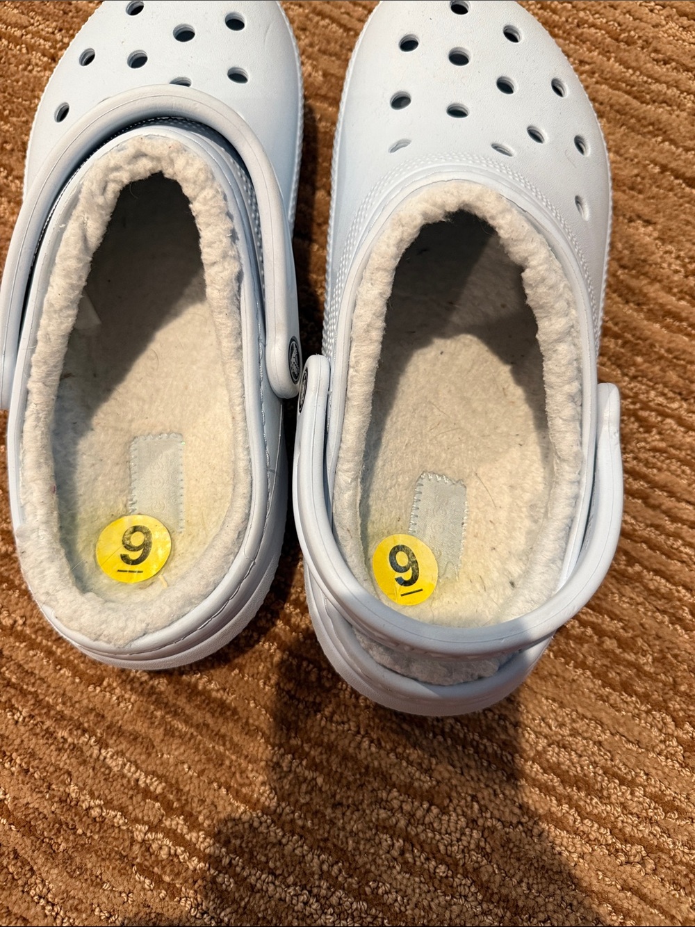 CROCS Classic Lined Clog - Pale Blue - Picture 2 of 3